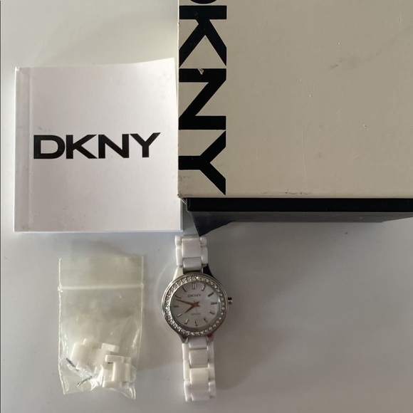 Dkny Accessories - DKNY White Watch